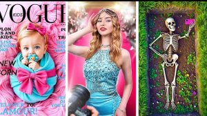 ОТ РОЖДЕНИЯ ДО СМЕРТИ МОДЕЛИ! Жесткий ТРЕШ, кома и Dress to Impress в школе! 🤯💄 [11:04] [49:15]