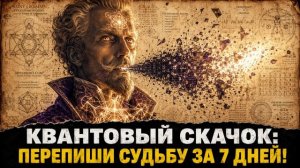 Сен Жермен КВАНТОВЫЙ СКАЧОК ЗА СЕМЬ ДНЕЙ: как переписать чертежи своей судьбы без борьбы