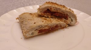 Новый тренд. Куриные конвертики!  Коктейль йогурт с семенами чиа.