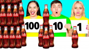 100 слоев еды Челлендж от HAHANOM Challenge