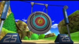Wii Sports Resort Стрельба из Лука не смог сыграть Идеальную Игру