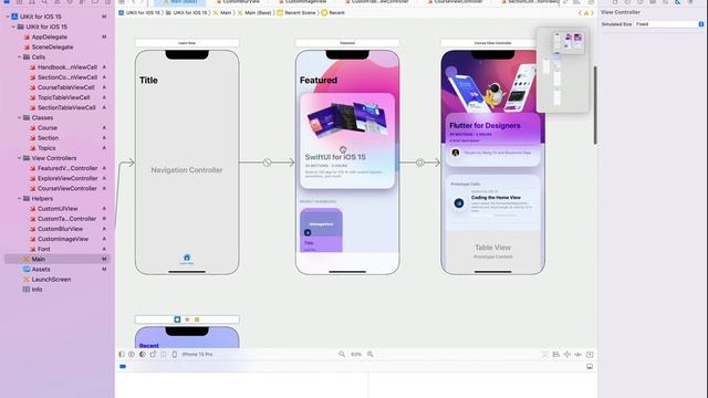 1. UIKit for iOS 15 Part 1 смотреть онлайн