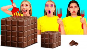 Большая, Средняя или Маленькая Тарелка Челлендж # Смешные Моменты от DuKoDu Challenge
