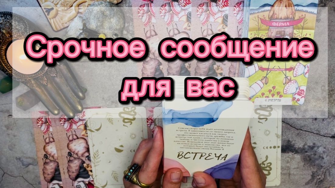 Срочное сообщение для вас💞🙏🕊️