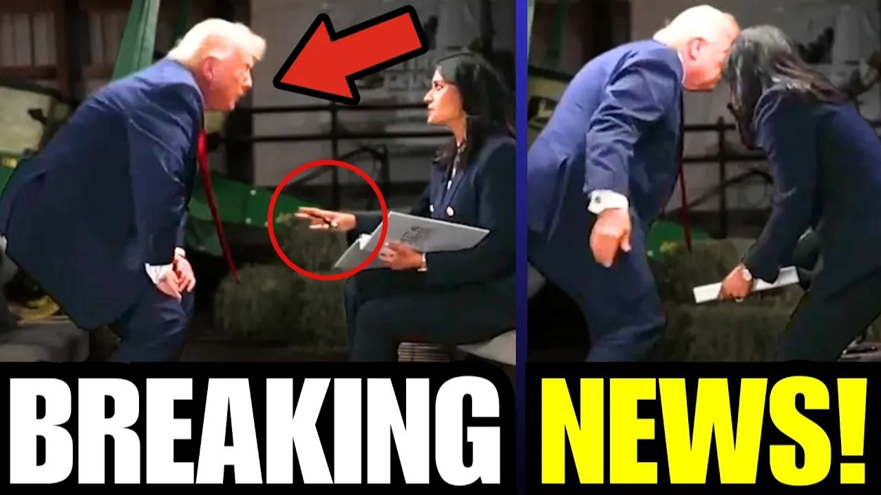BREAKING Trump STORMS OFF in LIVE TV MELTDOWN смотреть онлайн