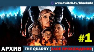 ЗЛОЕ ПРОХОЖДЕНИЕ! The Quarry с Блэком — Худшие Решения #1 [АРХИВ]