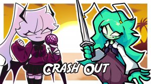 FNF: Трек «Crash Out» — Сельвена против Кэролайн | Мод и Кавер от @RuvStyle