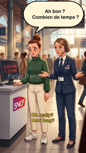 At the Train station Learn French for Beginners Real Life Scenes [get.gt]
