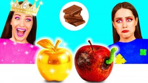 Дорогая vs Дешевая Шоколадная Еда Челлендж # Вкусные Кухонные Рецепты от 4Teen Challenge