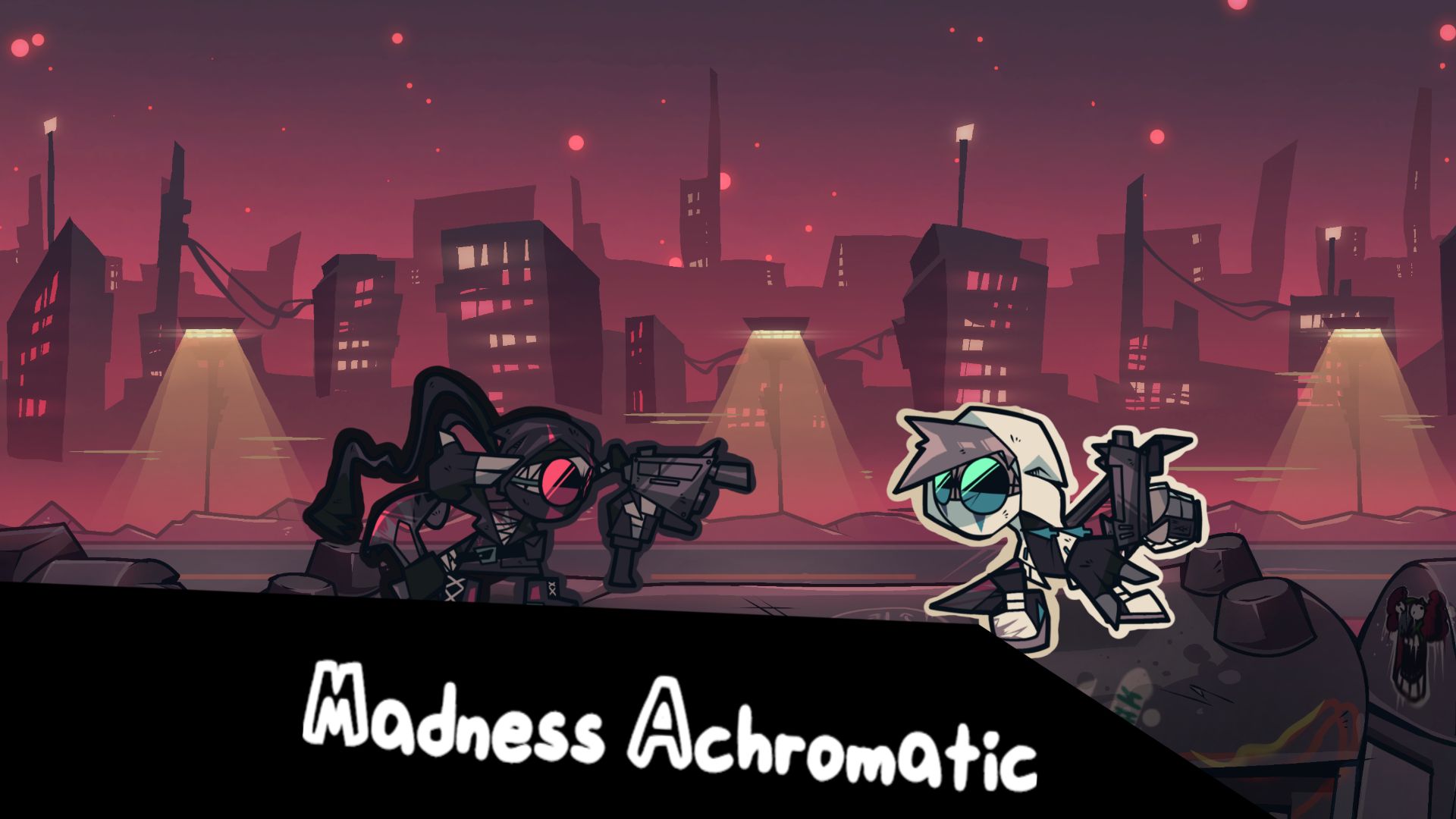 FNF: Madness Achromatic смотреть онлайн