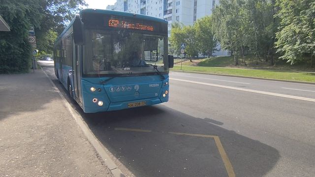 Приветливый водитель!!! автобус ЛиАЗ 5292 борт 192596 по маршруту 652 смотреть онлайн