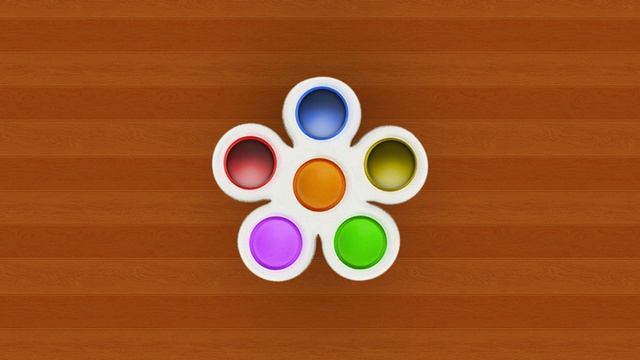 Лопаем разноцветный попит popit в игре Поп Ит Мастер антистресс для детей! смотреть онлайн