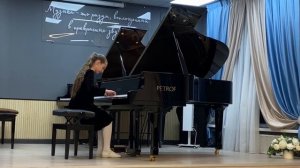АЛИКОВА ЮЛИЯ  К.Черни. Этюд 4. op.299