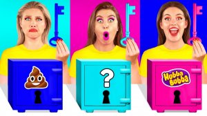 Выбери Правильный Ключ Челлендж # Съедобная Битва от TeenTeam Challenge