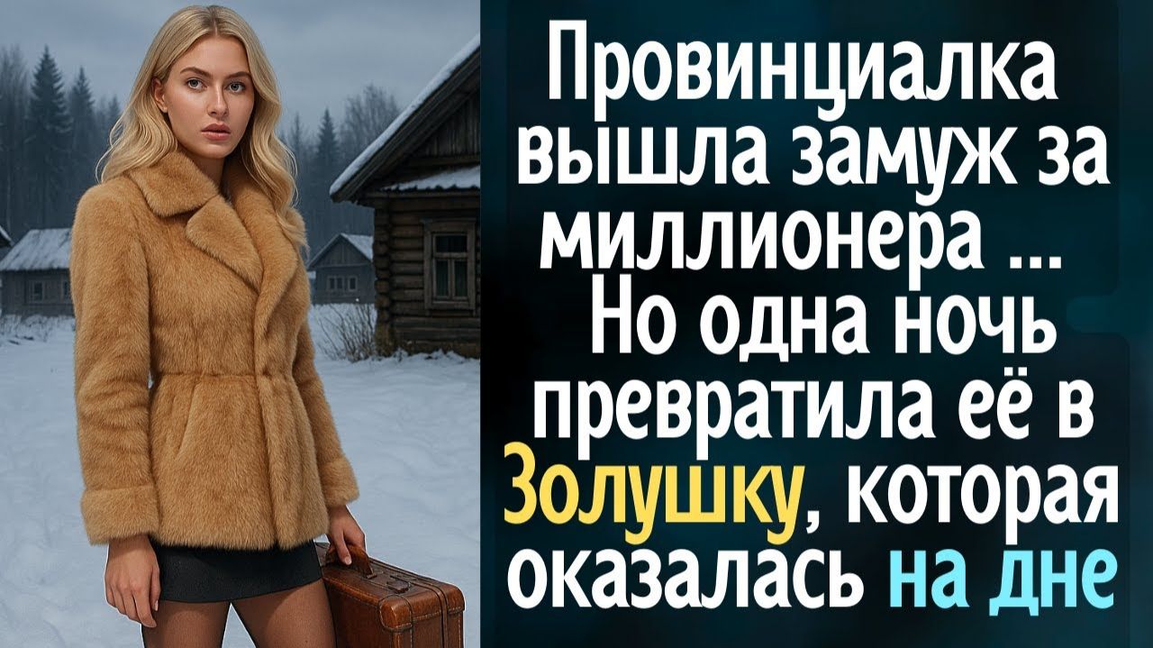 Провинциалка вышла замуж за миллионера. Но одна ночь превратила её в Золушку, которая оказалась на смотреть онлайн