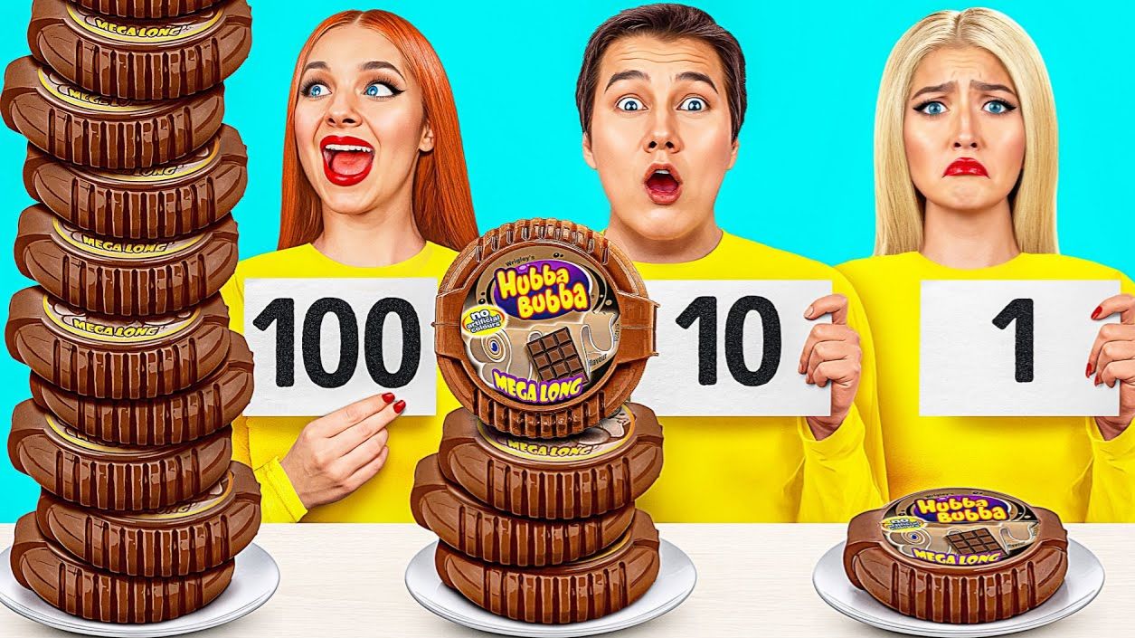 100 Слоев Еды Челлендж # Смешные Челленджи от Multi DO Challenge смотреть онлайн