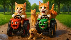 Мама-кошка и ее котята спасают щенка от разъяренных пчел 🐝🐾 Трогательная история спасения!