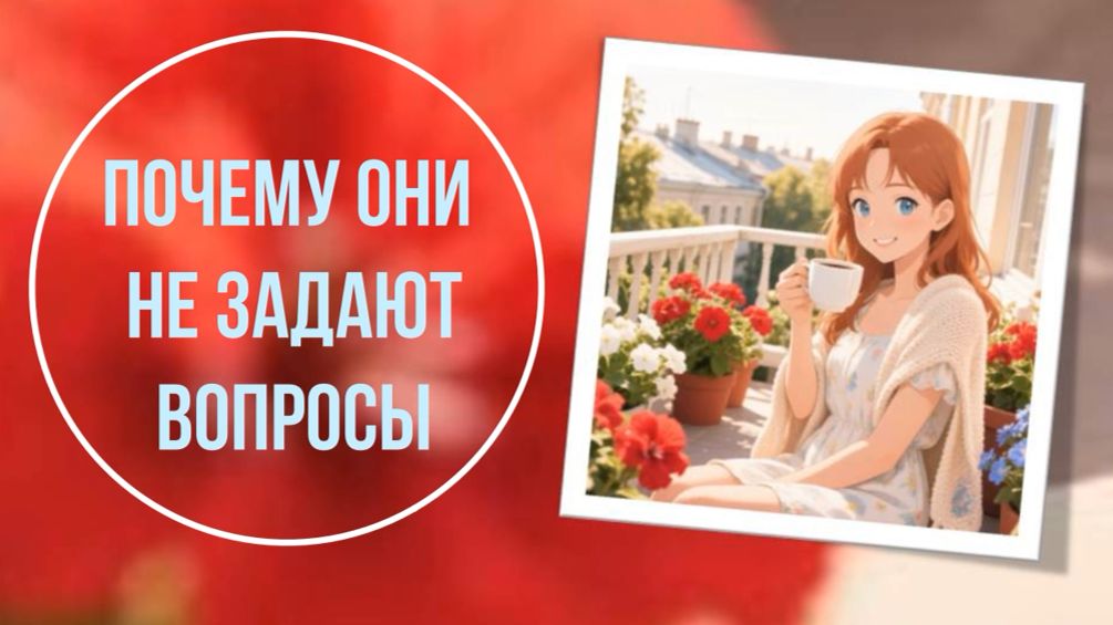 Почему они не задают вопросы