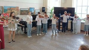 Просто класный концерт 2. Объединённый ансамбль скрипачей 《КРЕЩЕНДО》