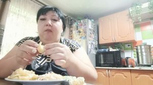 Мугбанг.Дегустация мант.