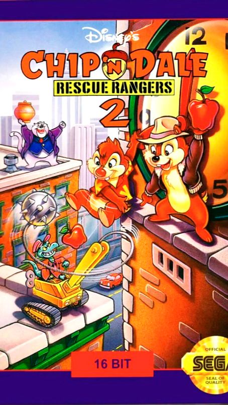 Chip n Dale RESCUE RANGERS 2 - Dendy(NES) Игры 90-х