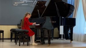 АЛИКОВА АННА. П.И.Чайковский. Вальс из «Детского альбома».