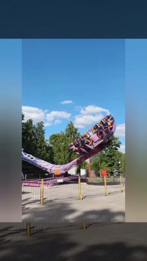 Аттракцион в Пензе! Просто экстремалка!🎢