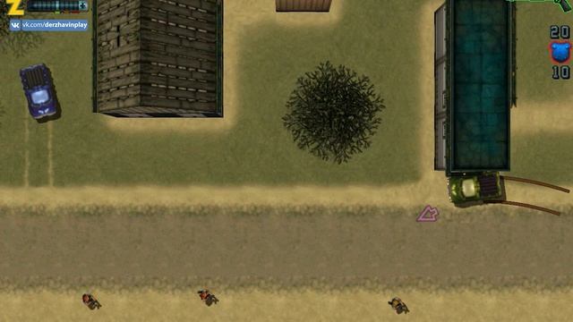 29. Прохождение GTA 2 - Миссия 23 - Подрывная работа! (Район 2, Деревенщины)