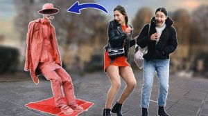 ПЛАВАЮЩАЯ БЕЗГОЛОВАЯ СТАТУЯ ЧЕЛОВЕКА СТРАШНАЯ ШАЛОСТЬ 🔥