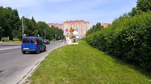 Троицк! Производится установка ограждения площадки будущей станции Троицкой линии смотреть онлайн