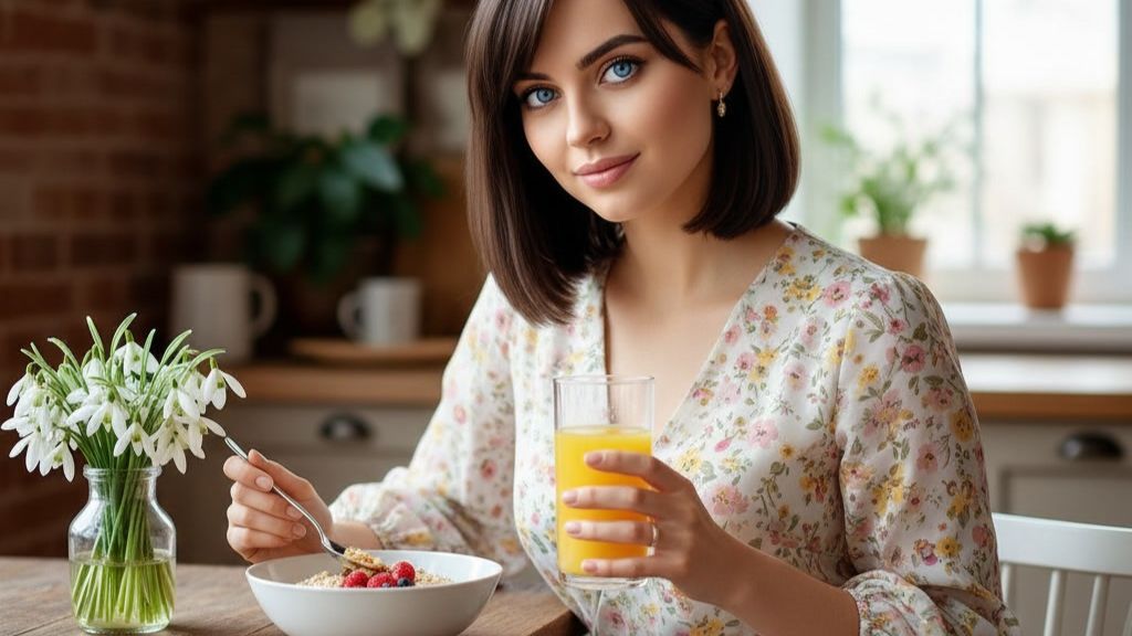 Маша ела кашу:)
