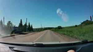 поездка на участок летом
