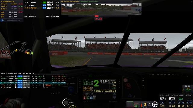 iRacing - GTE Sprint Series - Adelaide