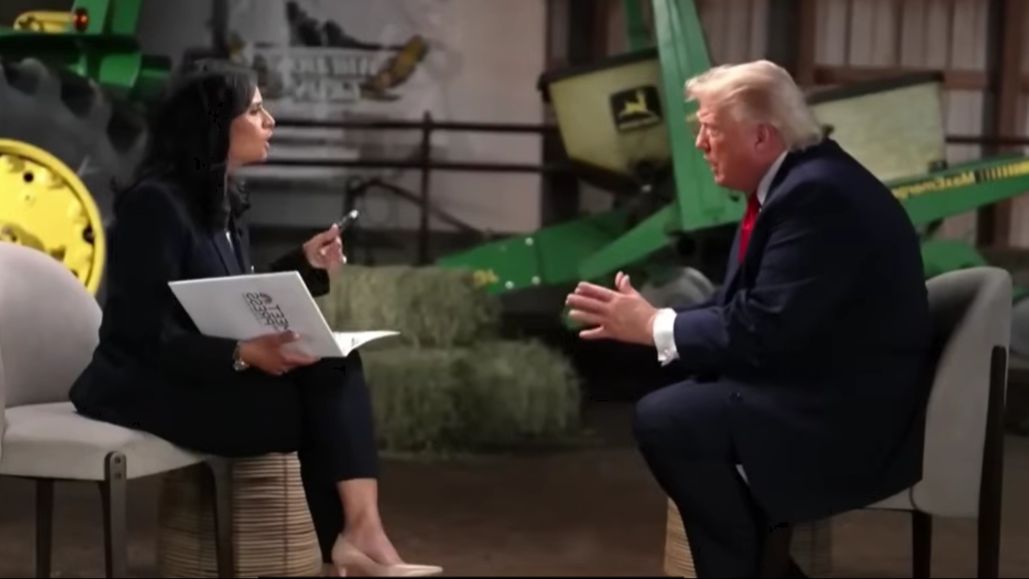 ‼️ Скандальное Интервью: Трамп Жёстко Послал Журналистку в Прямом Эфире! смотреть онлайн
