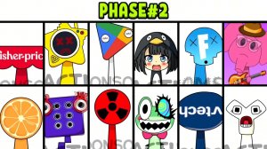 INCREDIBOX SPRUNKI: ВСЕ ФАЗЫ НОВОГО ОС FISHER PRICE! 🧸✨ ОТ 1 ДО 5! 🚀🌀