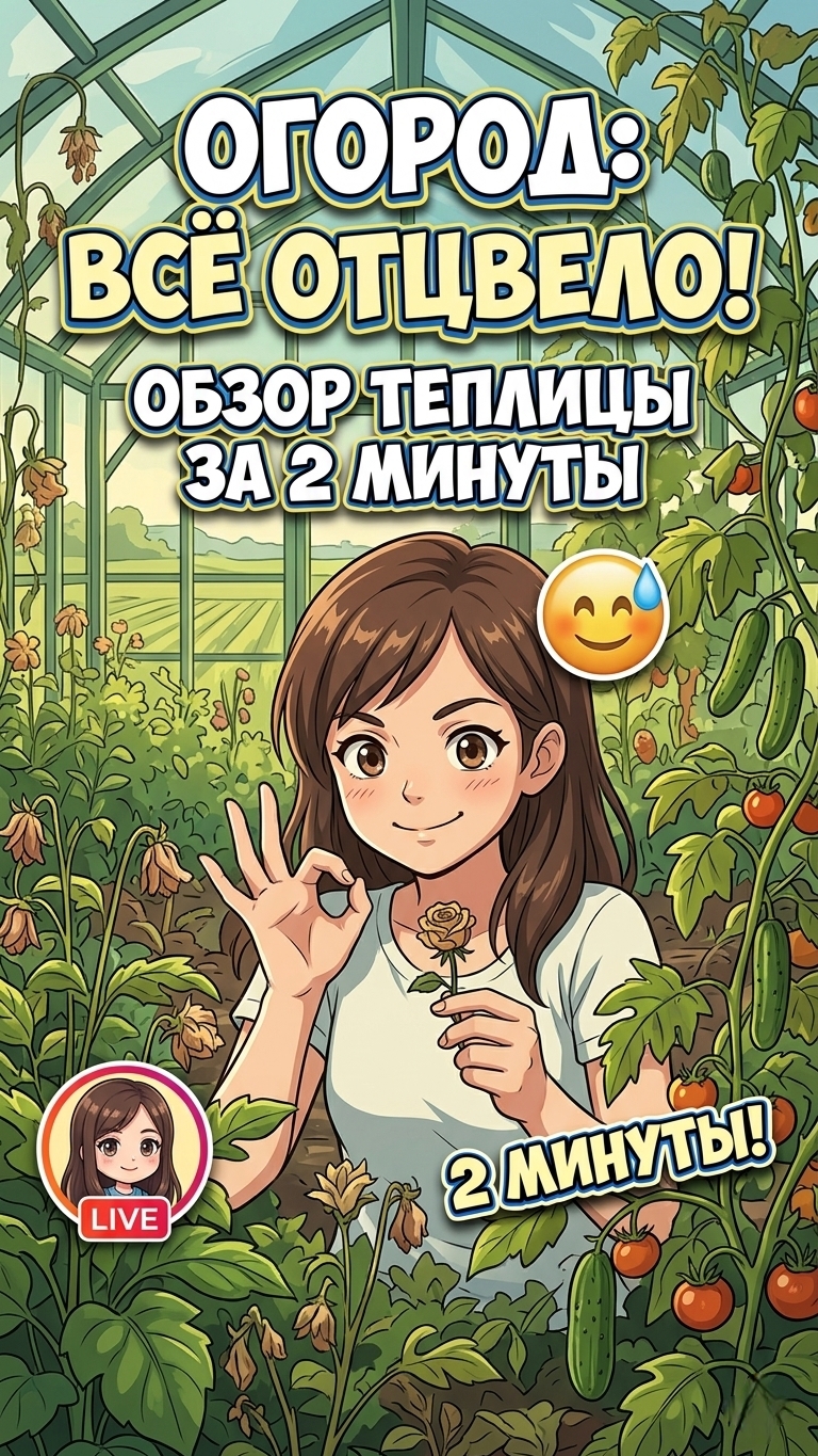 Огород после цветения: показываю итоги и готовимся дальше!
