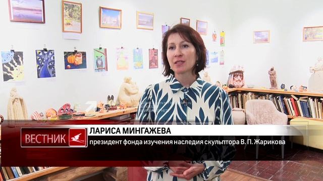 Настоящий праздник творчества в мастерской знаменитого скульптора Владимира Жарикова смотреть онлайн