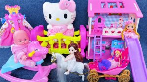 Игровой набор «Вилла принцессы». Коллекция игрушек. Распаковка и Обзор! Мультики для детей смотреть!