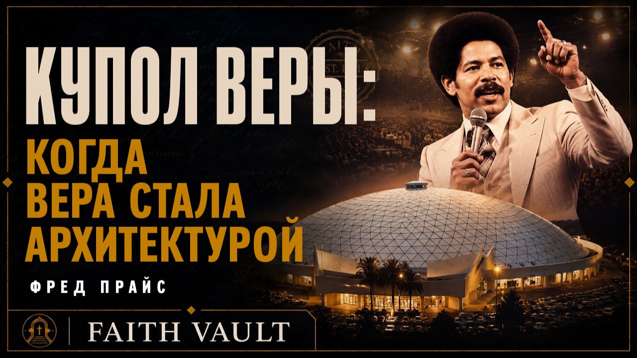 Фред Прайс. Купол веры когда вера стала архитектурой