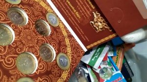 Большая закупка монет, кляссеров, блистеров на аукционе «Мешок»
