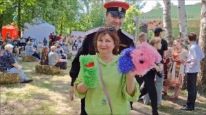 Прекрасные моменты  V Межрегионального фестиваля самодеятельного творчества «Губернский разгуляй».