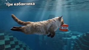 мультик котик в майнкрафте #мультик #котик #майнкрафт