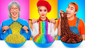 Кулинарный Челлендж# Я против Бабушки # Вкусные Кухонные Лайфхаки от ToonDO Challenge