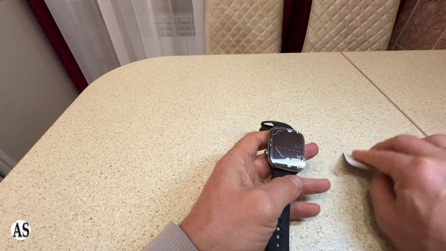 Клеим гидропленку на Apple Watch 11!