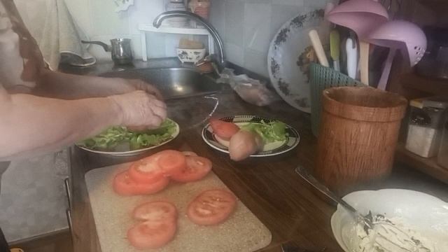 Закуска от моей невестки.Помидоры с карпаччо ОЧЕНЬ вкусно/Беларусь.Svetlana//