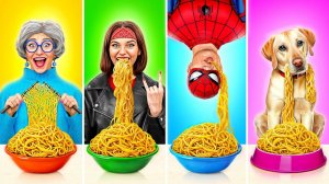 Типы Людей и Как Они Едят Ролтон от Multi DO Challenge