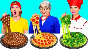 Кулинарный Челлендж# Я против Бабушки # Вкусные Кухонные Рецепты от TeenTeam Challenge