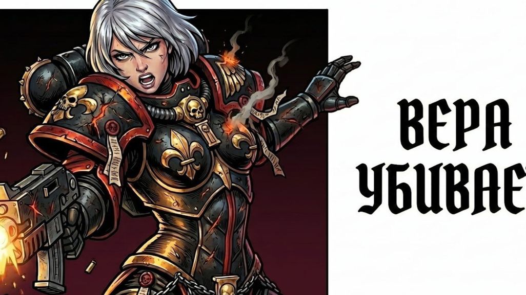 ТЫ СЕСТРА БИТВЫ И ЭТО ТВОЯ ЖИЗНЬ В WARHAMMER