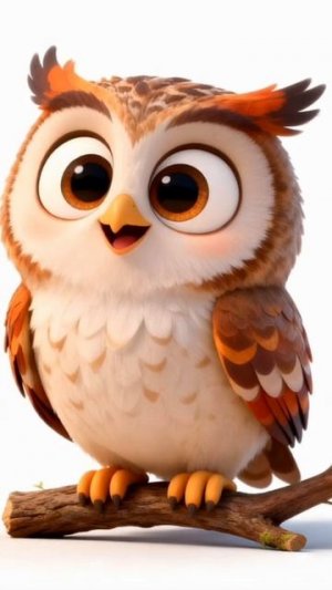 Сова УХУ-УХУ 🦉 Учим звуки птиц | Развивающие карточки RUSNEURO