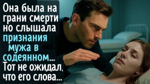 Она была на грани смерти, но слышала признания мужа в содеянном… Но он не ожидал, что его слова …